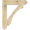 Ekena Millwork Imperial Arts & Crafts Rough Sawn Bracket, Douglas Fir, 6"W x 34"D x 40"H BKT06X34X40IMP03RDF - alternate 4